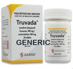 Generic Truvada (tm) 200+300 mg (90 Pills)